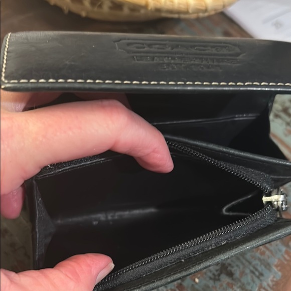 Coach Black Leather Wallet - Picture 8 of 13
